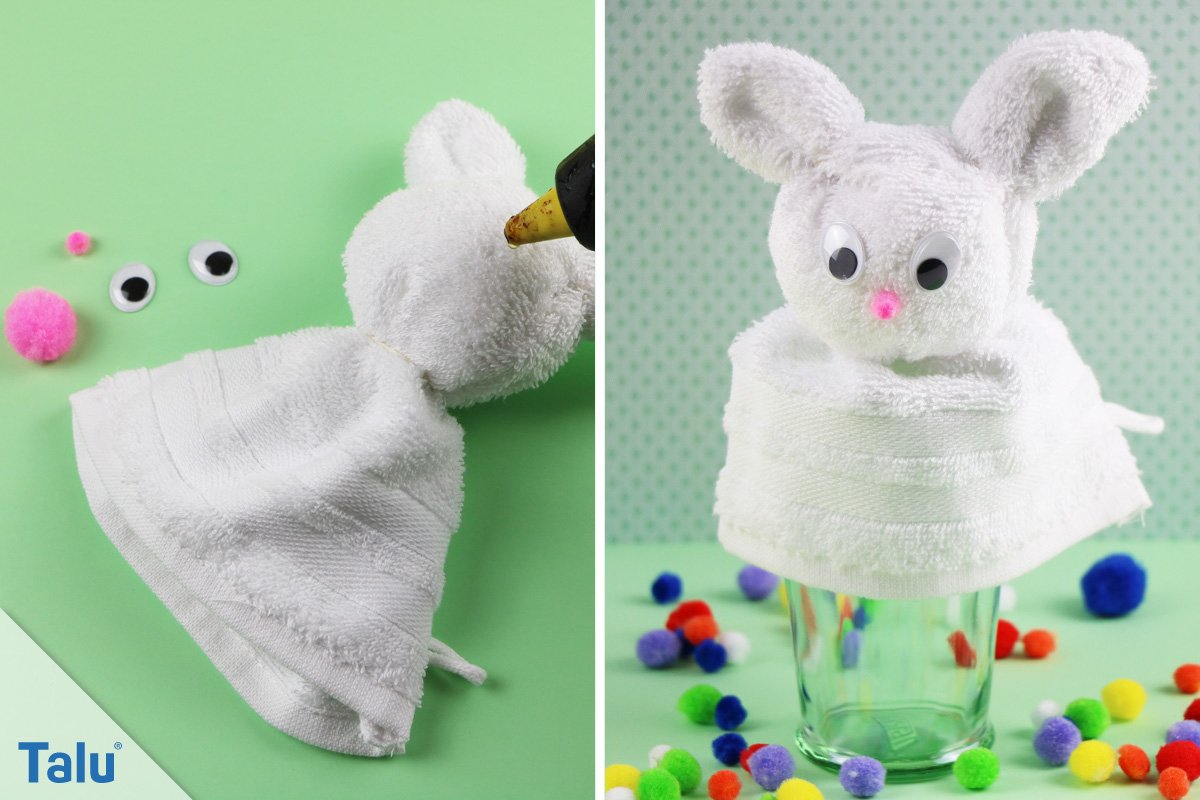 Osterhase basteln