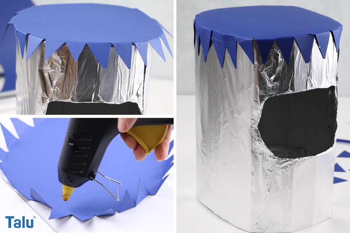 Ritterhelm basteln