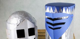 DIY-Ritterhelm basteln