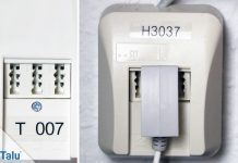 TAE-Dose anschließen