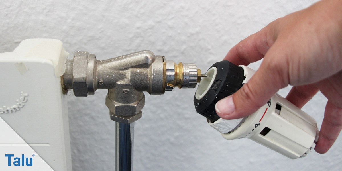 Thermostatkopf lösen