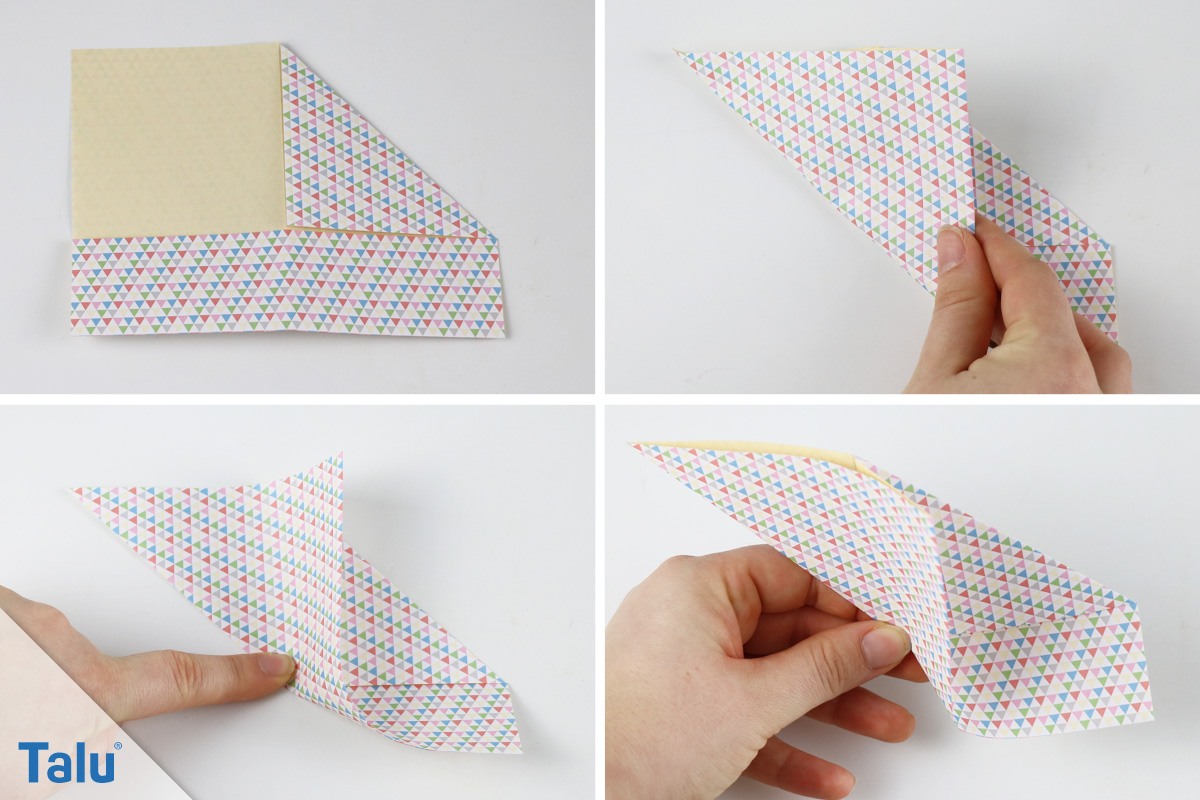 Origami Kiste falten