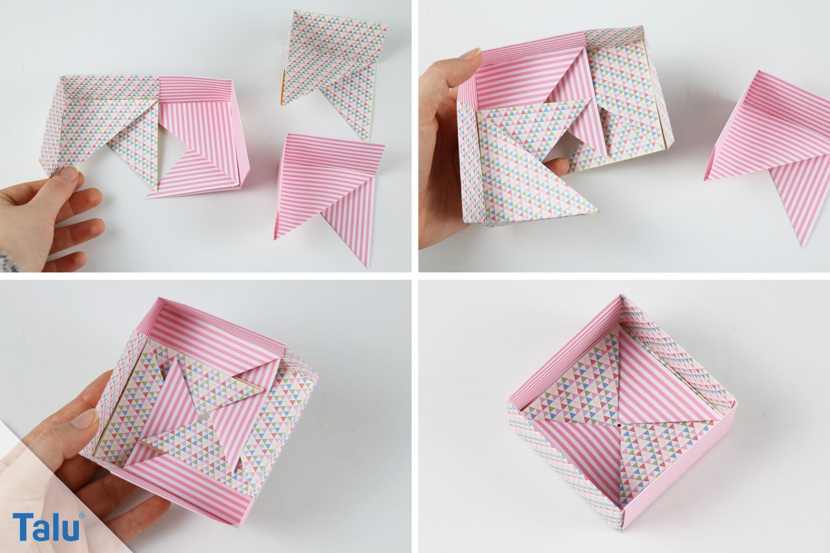 Origami-Schachteln aus Papier falten - die perfekte ...