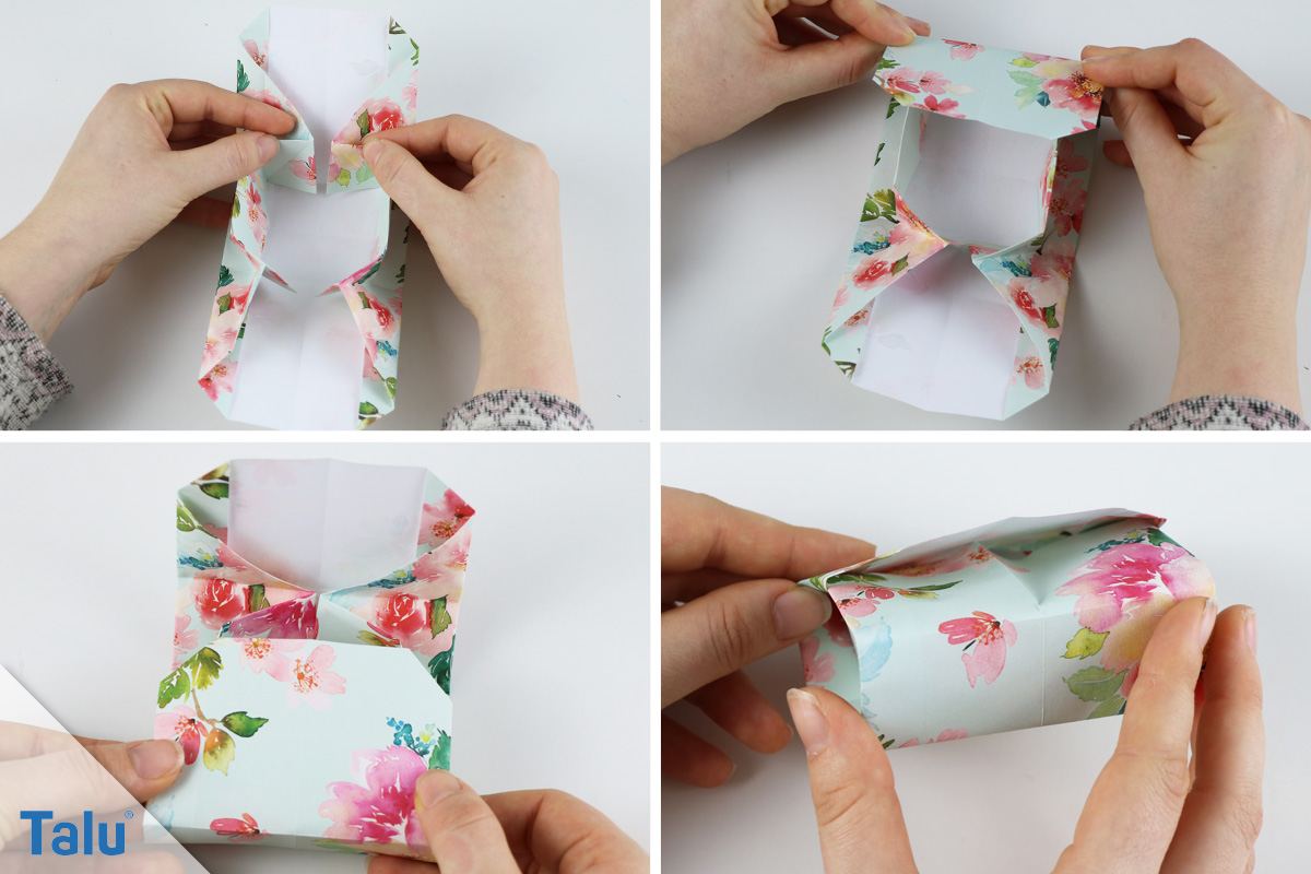 Origami-Box falten
