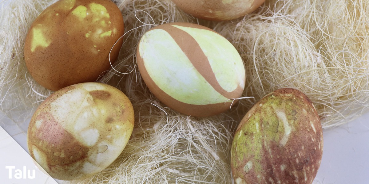 Eier färben