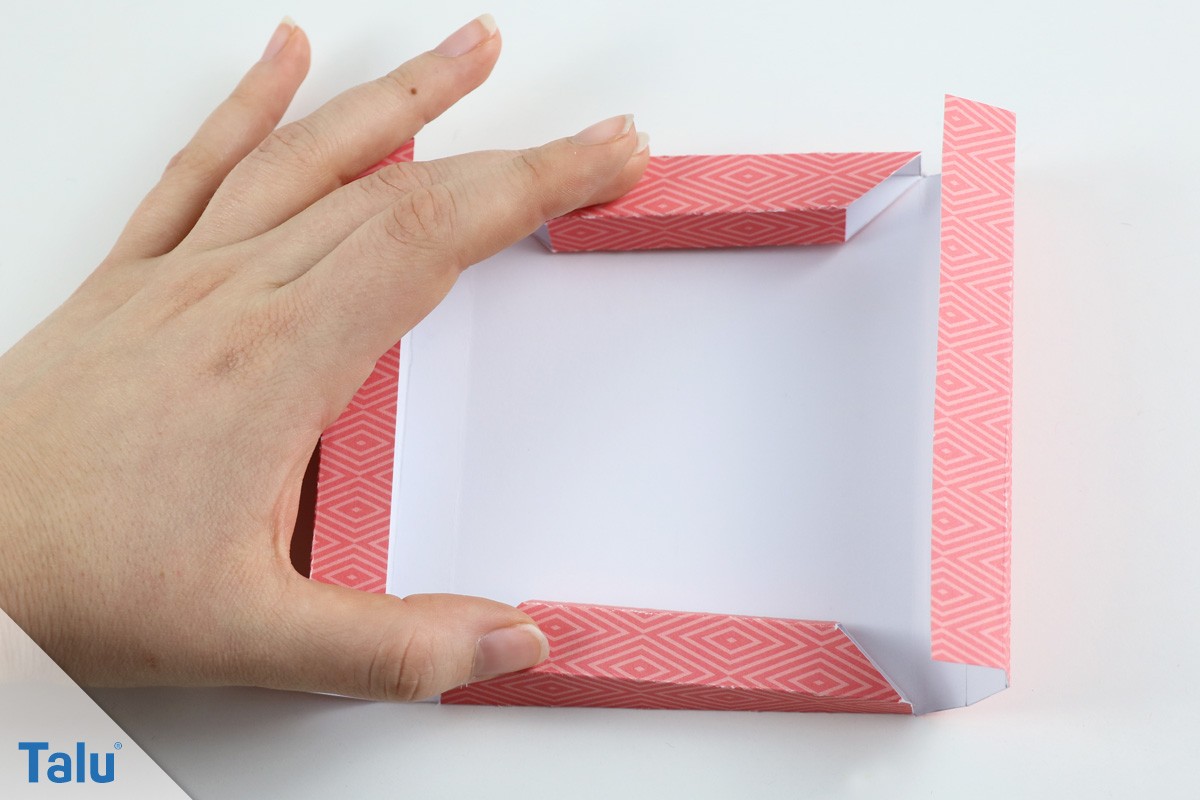 Origami-Bilderrahmen basteln