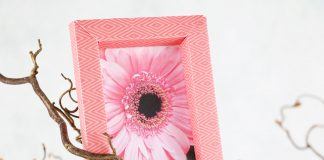 Origami 3d-Bilderrahmen falten
