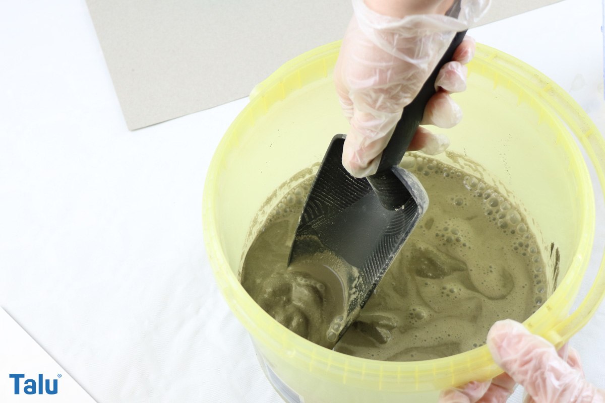 Beton anmischen