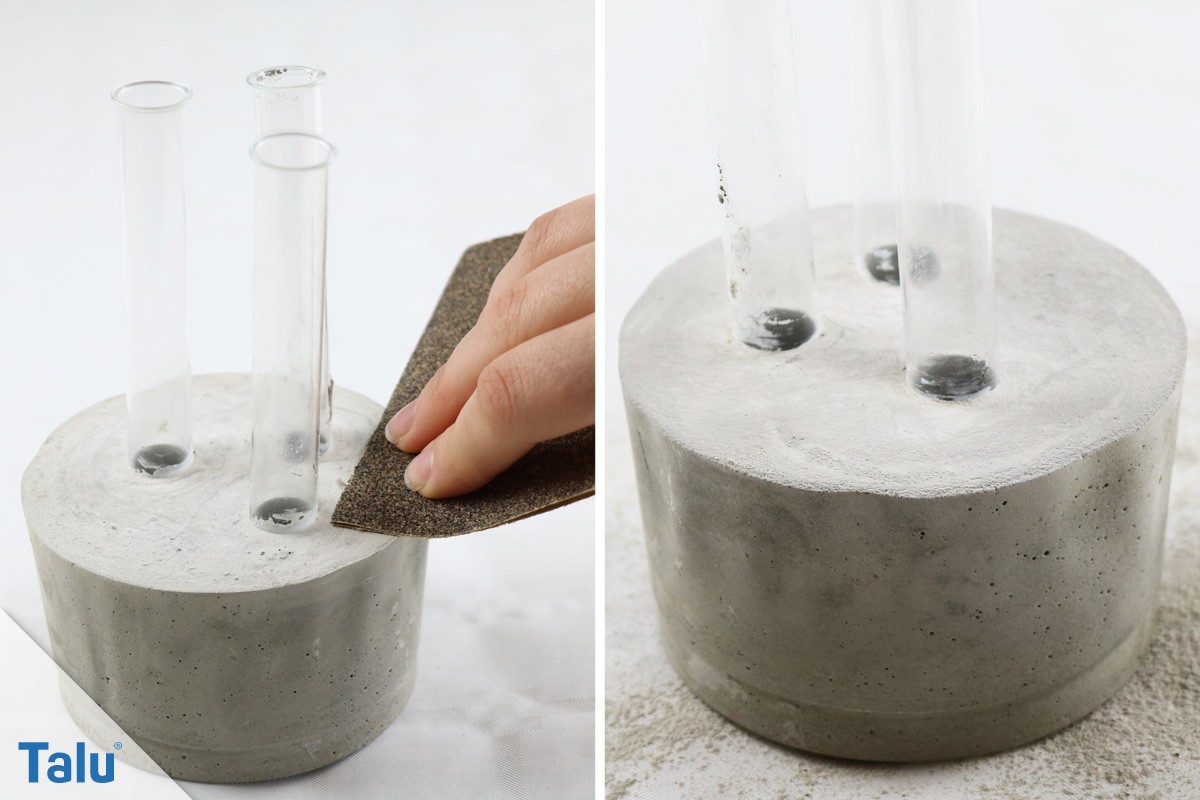 Beton glätten