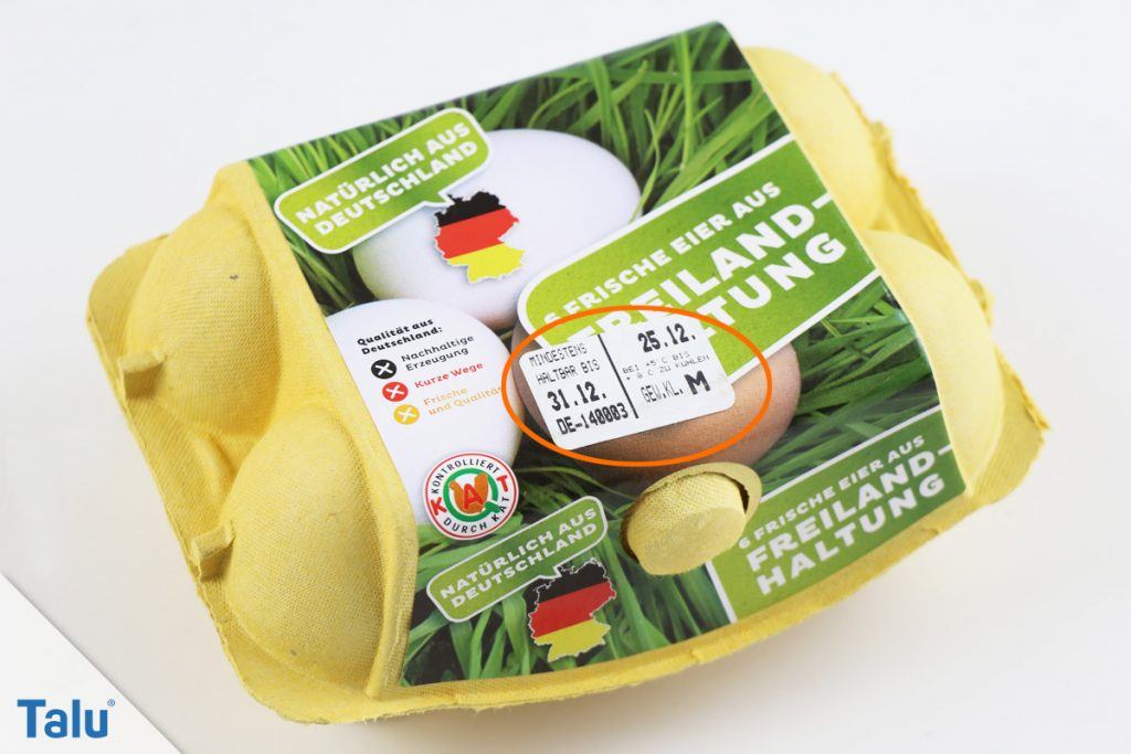 Eiertest im Wasserglas Gute oder schlechte Eier selbst testen Talu.de