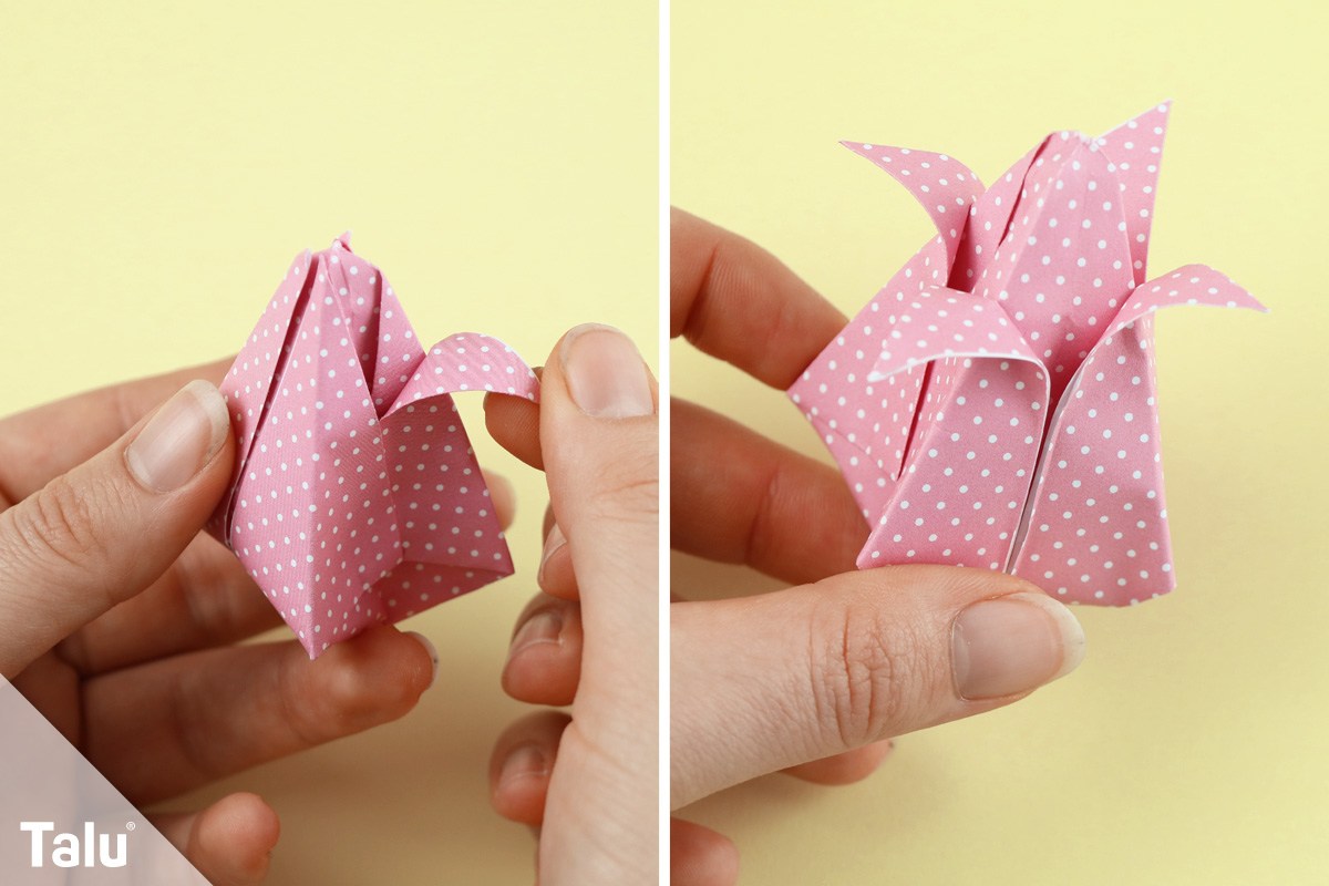 Origami Tulpe