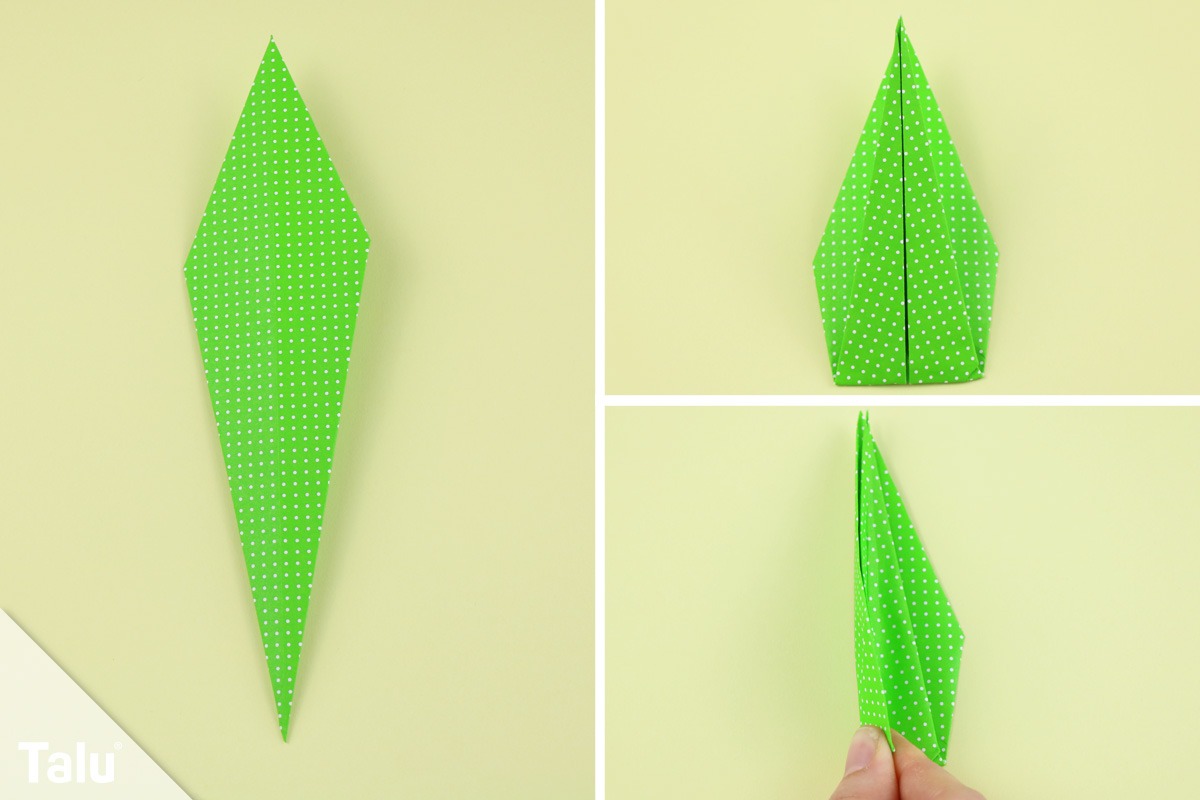 Origami-Tulpe selber machen