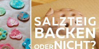 Salzteig backen oder nicht?