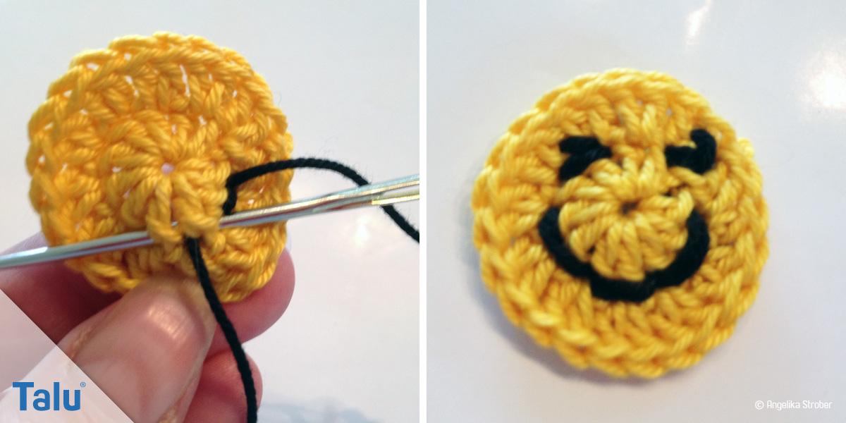 Smiley häkeln