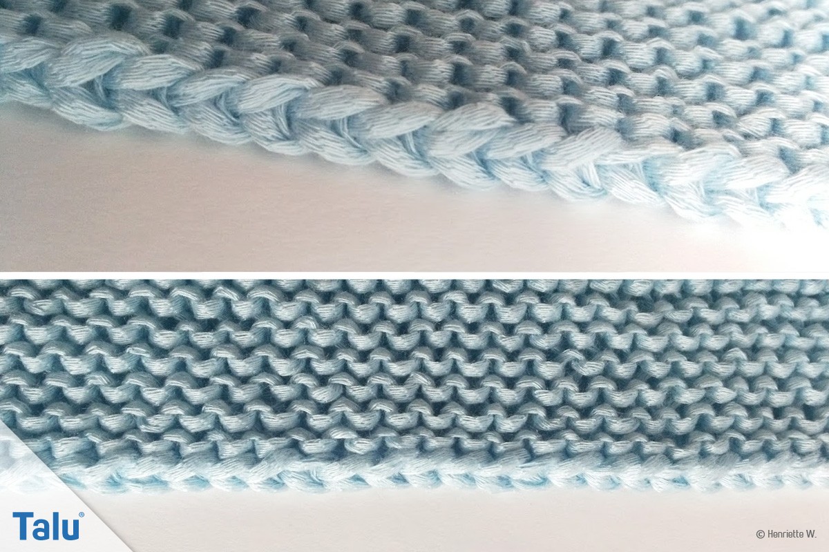 Doppelter Strickrand
