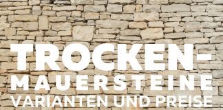 Trockenmauersteine