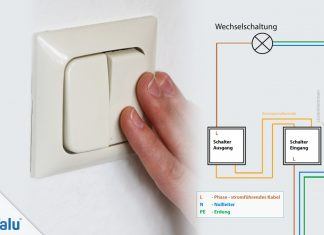 Wechselschalter anschließen