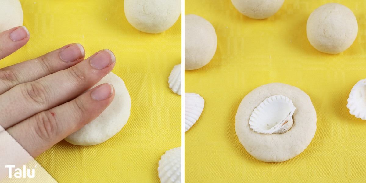 Muschelabdrücke
