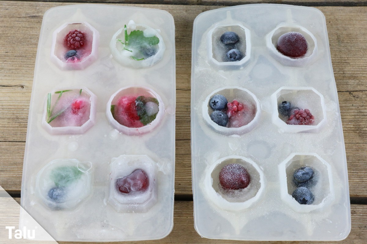 Frucht-Eiswürfel