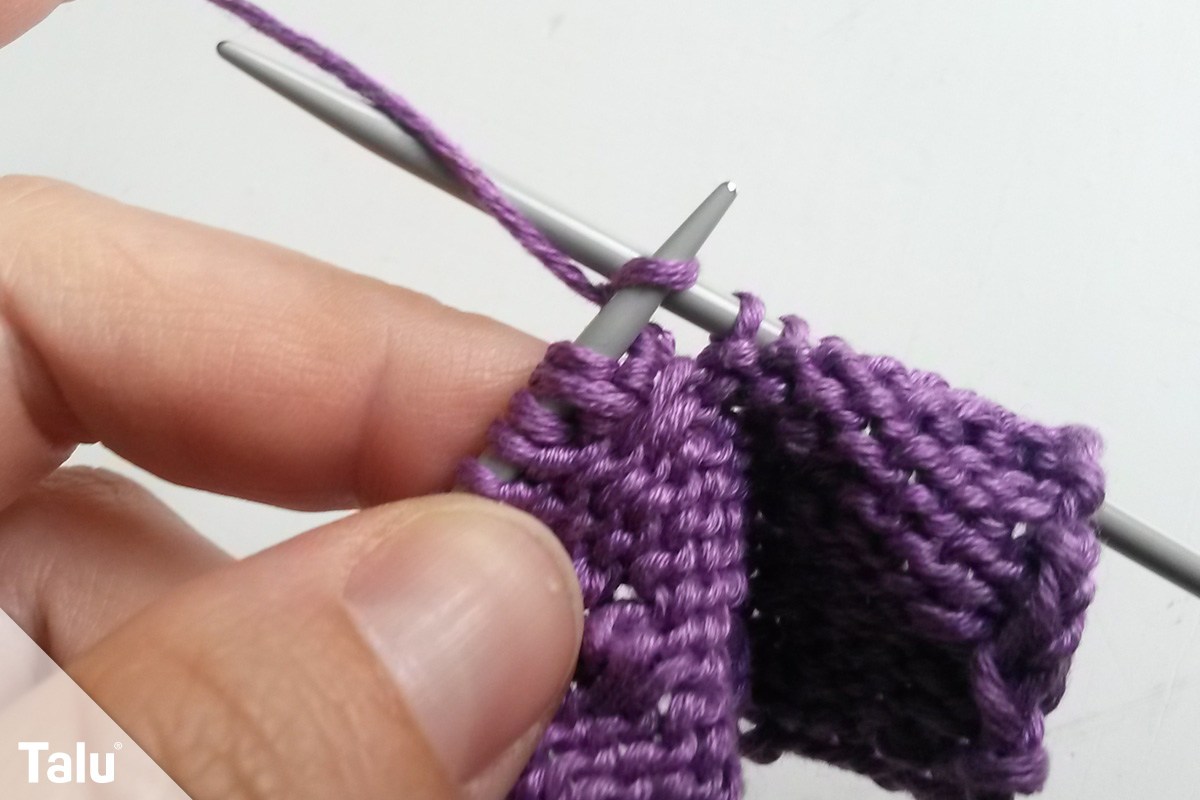 Noppen stricken