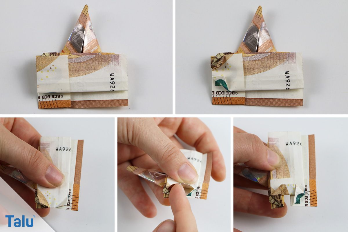 Origami-Elefant falten
