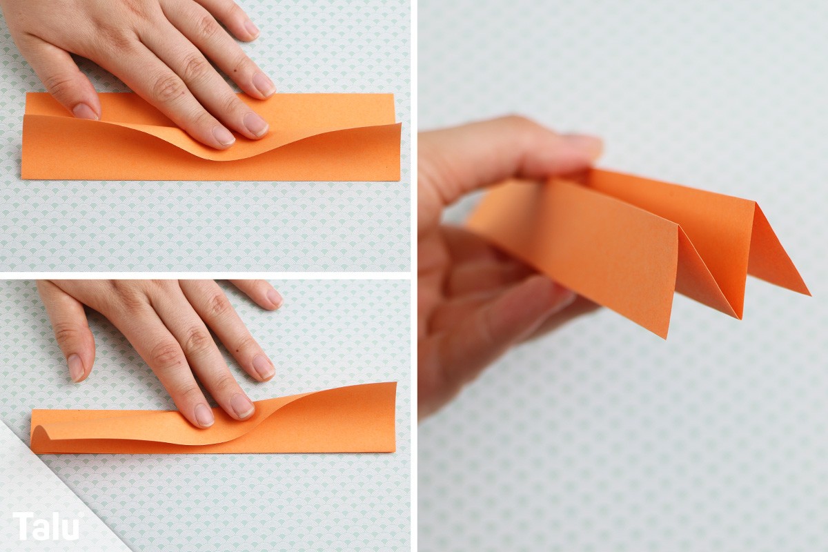 Origami Katze falten