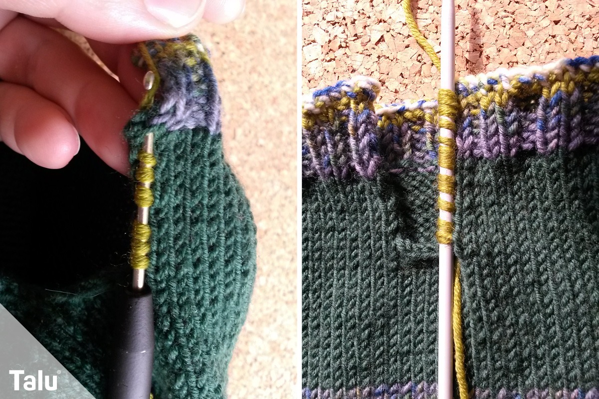 Baby-Pulli stricken