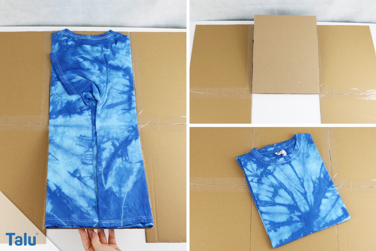 T-Shirt zusammenlegen