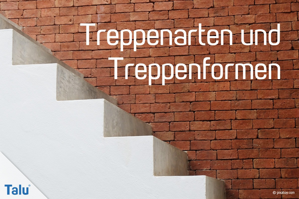 Treppenarten