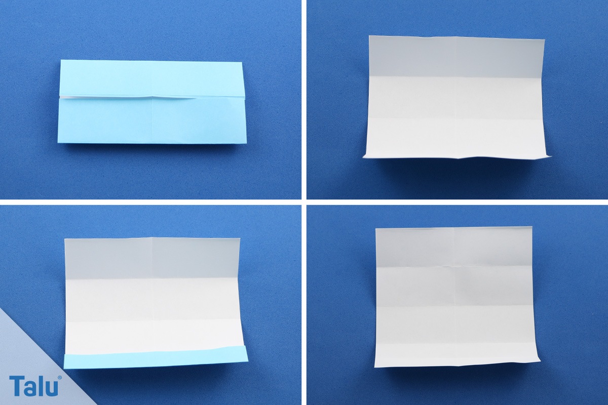 Papierschachteln falten