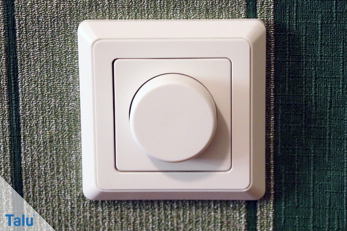 Dimmer einbauen