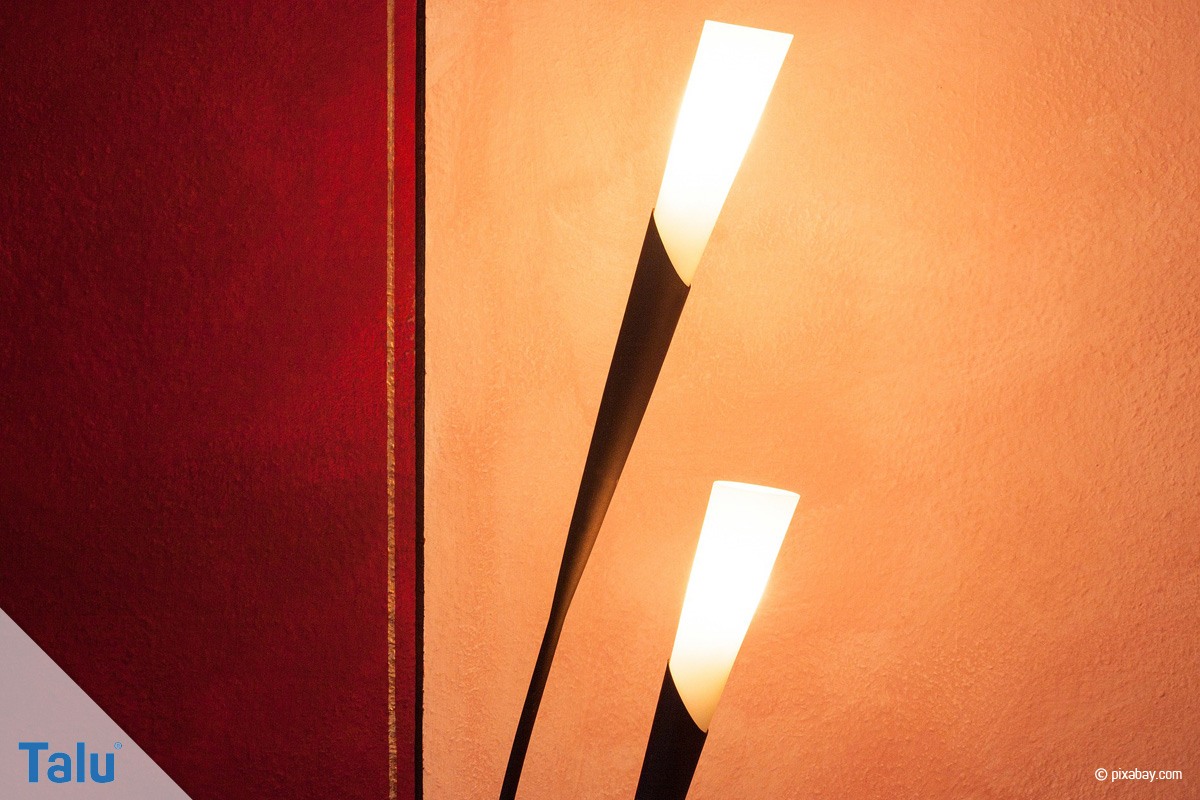 Stehlampe