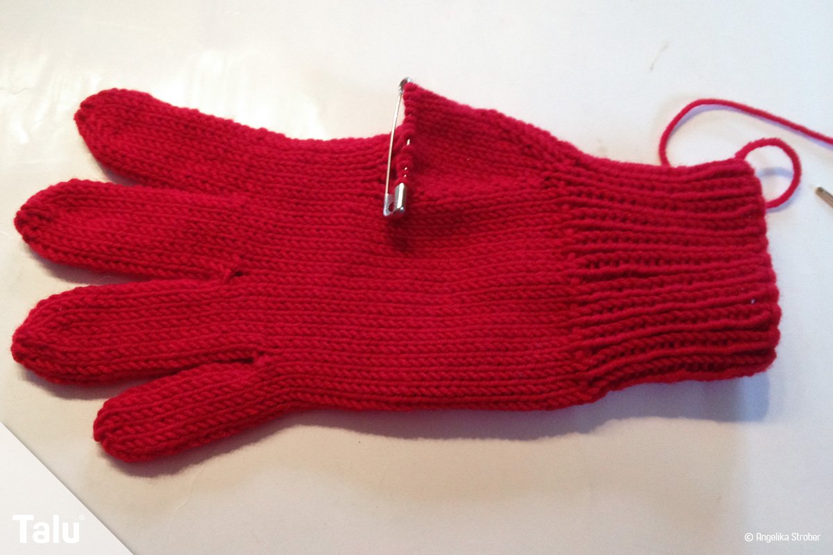Anleitung für Strickhandschuhe