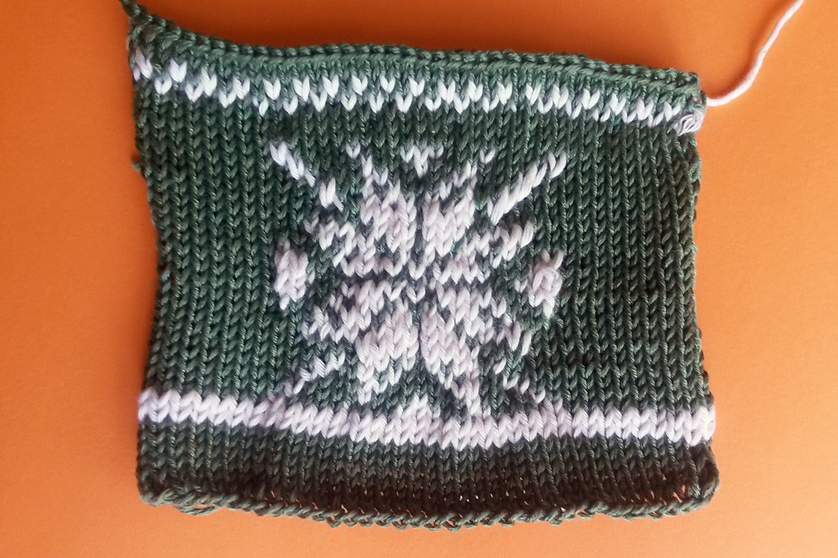 Norwegermuster stricken
