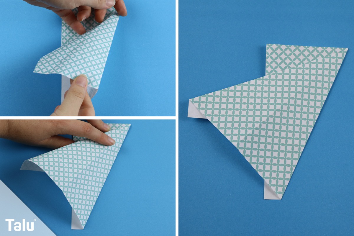 Origami-Engel falten