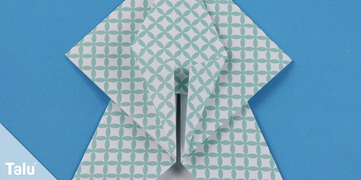 Origami-Engel basteln