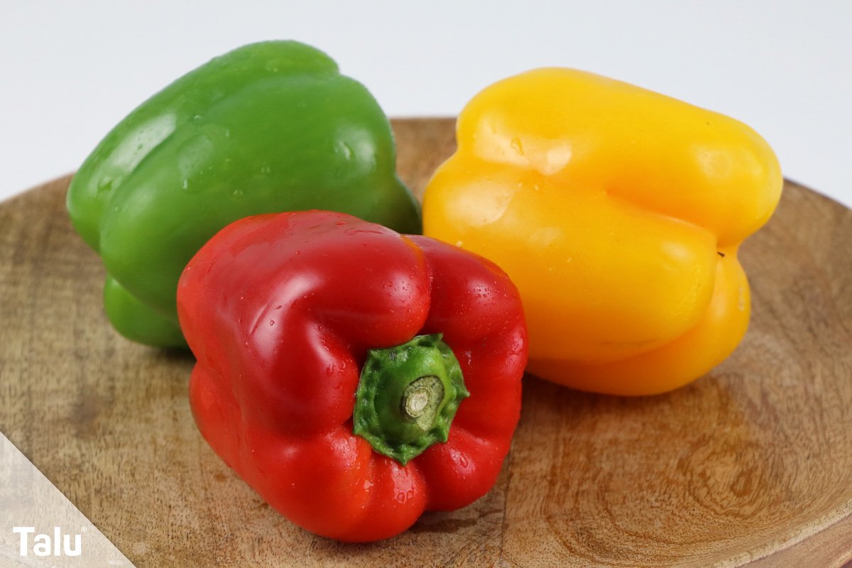 Paprika häuten