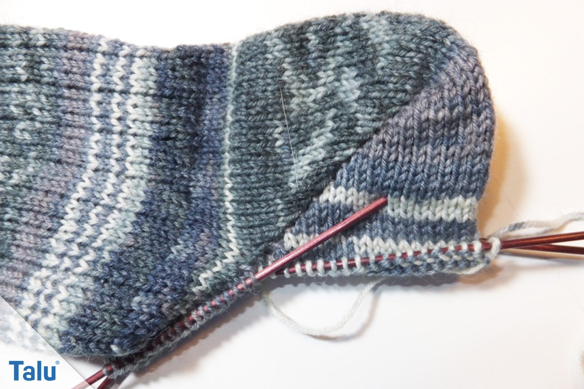 Bumerangferse stricken