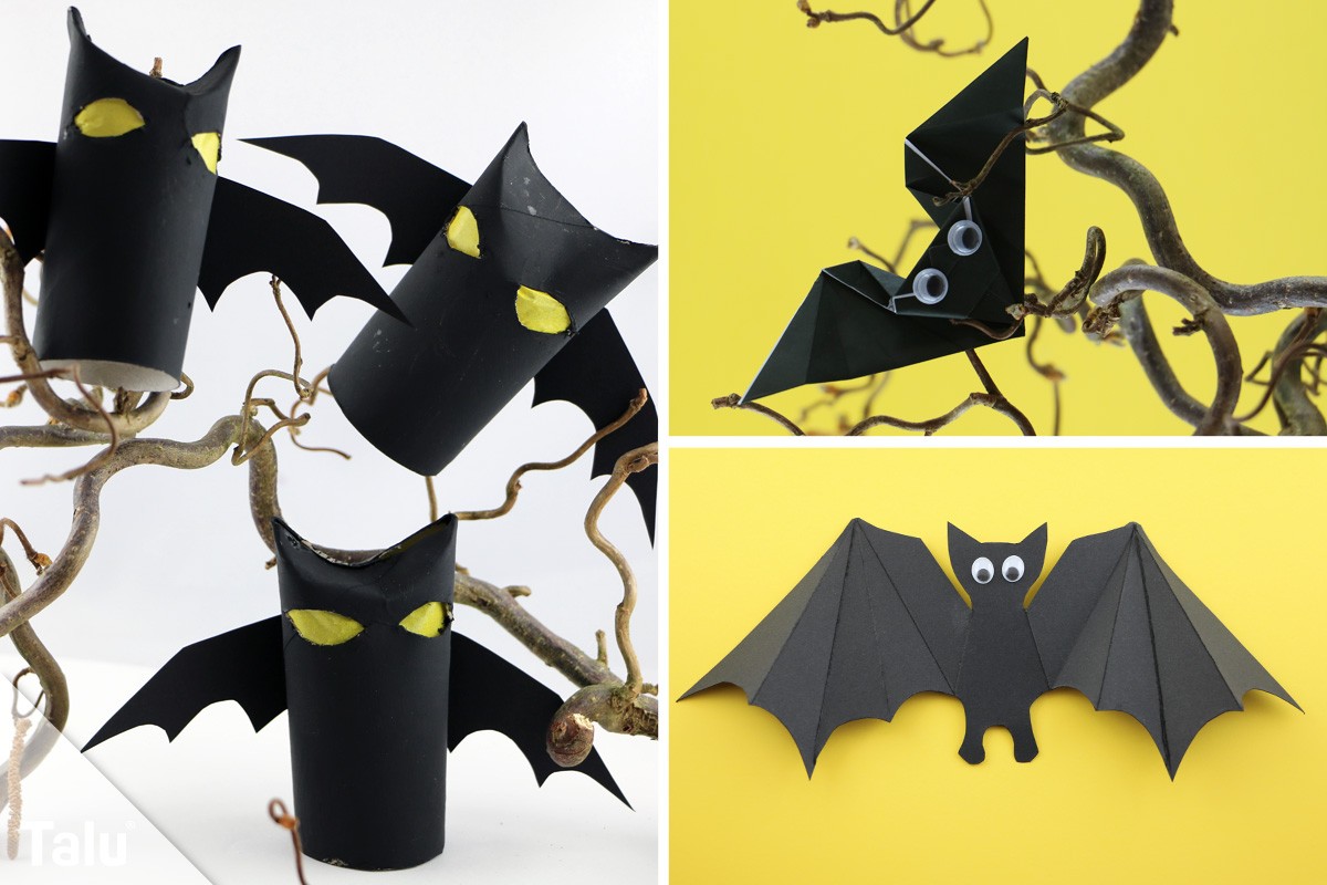 Fledermaus basteln