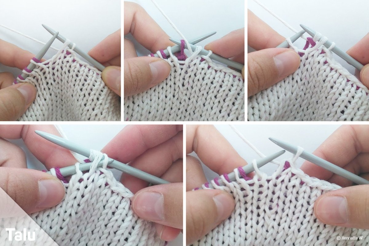 Topflappen stricken