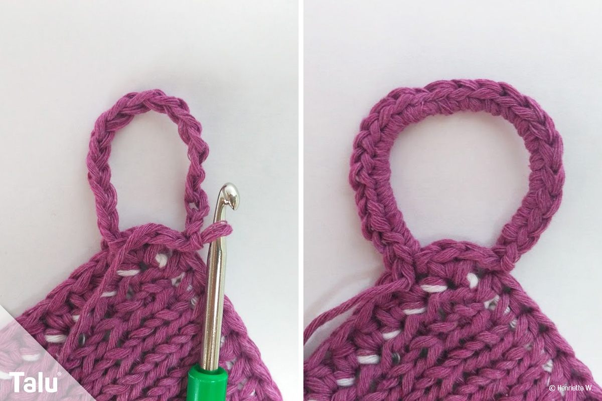 Topflappen stricken