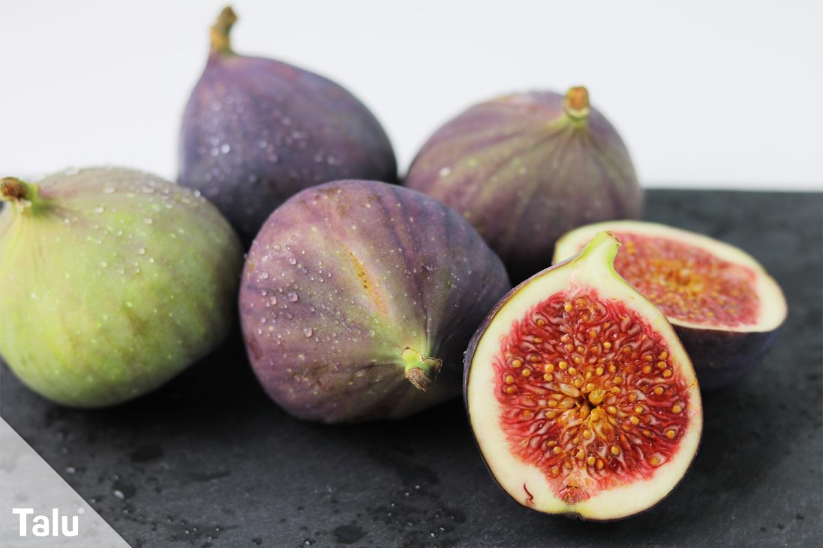 Obst und Gemüse, die man mit Schale essen kann, Feigen