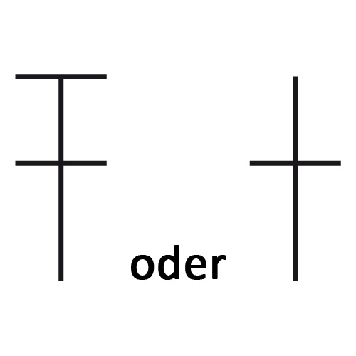 Symbol für ganzes Stäbchen