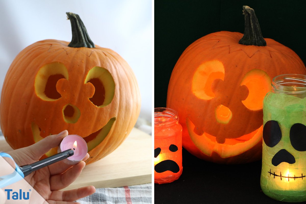 Halloween Kürbis DIY Anleitung
