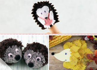 Igel basteln
