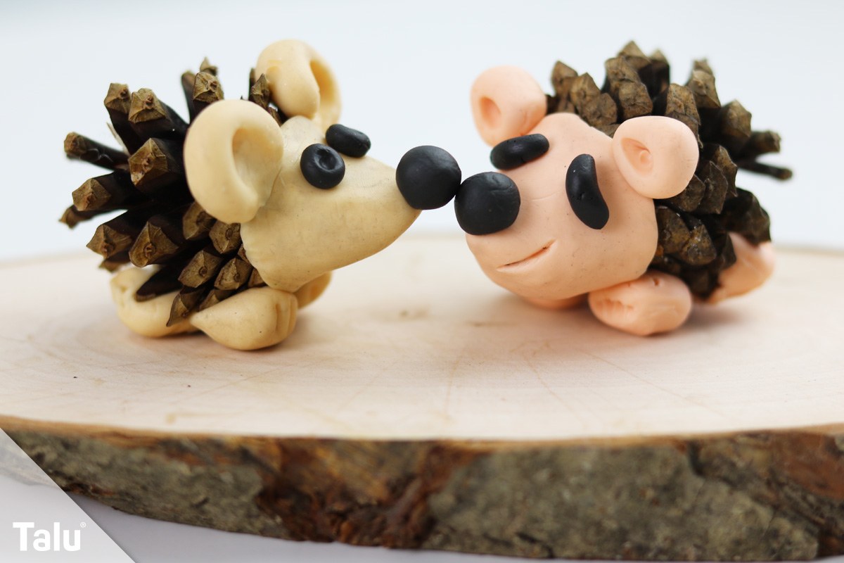 Igel aus Fimo
