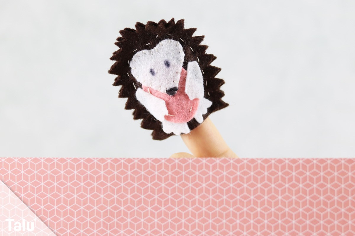 Igel basteln