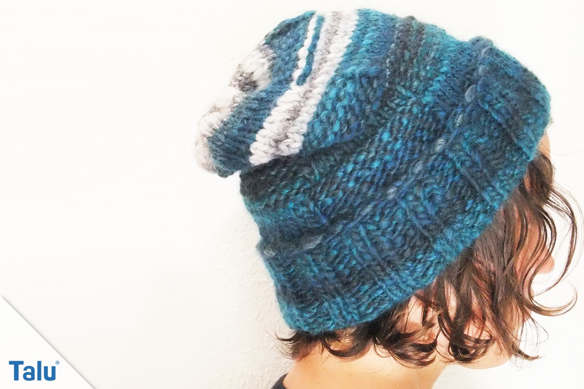 Long Beanie stricken