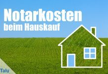 Notarkosten beim Hauskauf