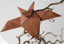 Origami Eule falten
